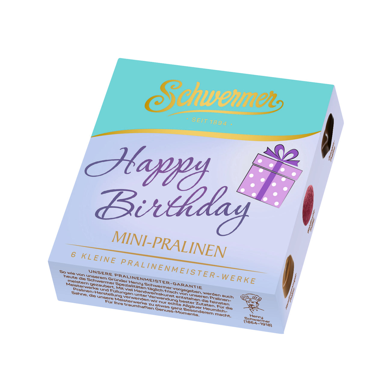 Mini Pralinen "Happy Birthday" 33g